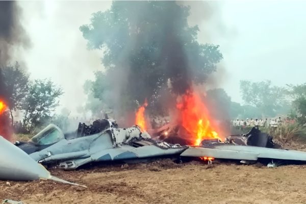 Air force Jet crash