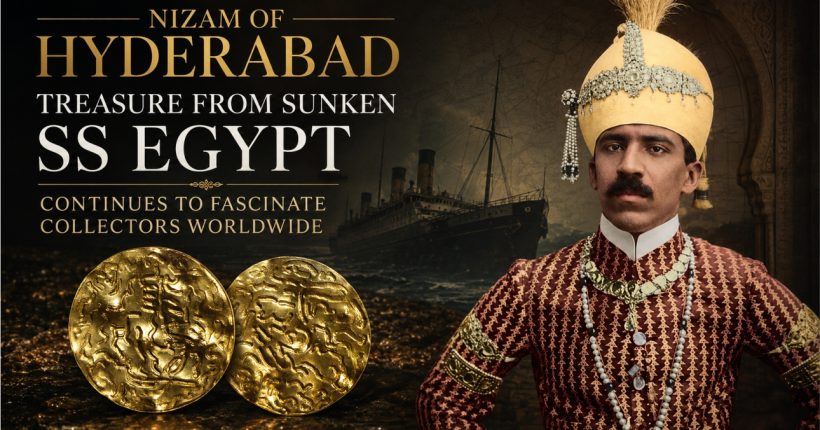 Nizam of Hyderabad Treasure from Sunken SS Egypt Continues to Fascinate Collectors Worldwide