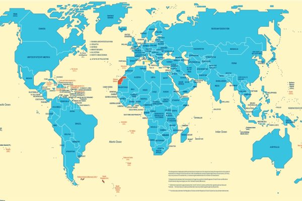 world map