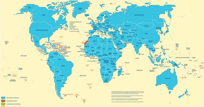world map